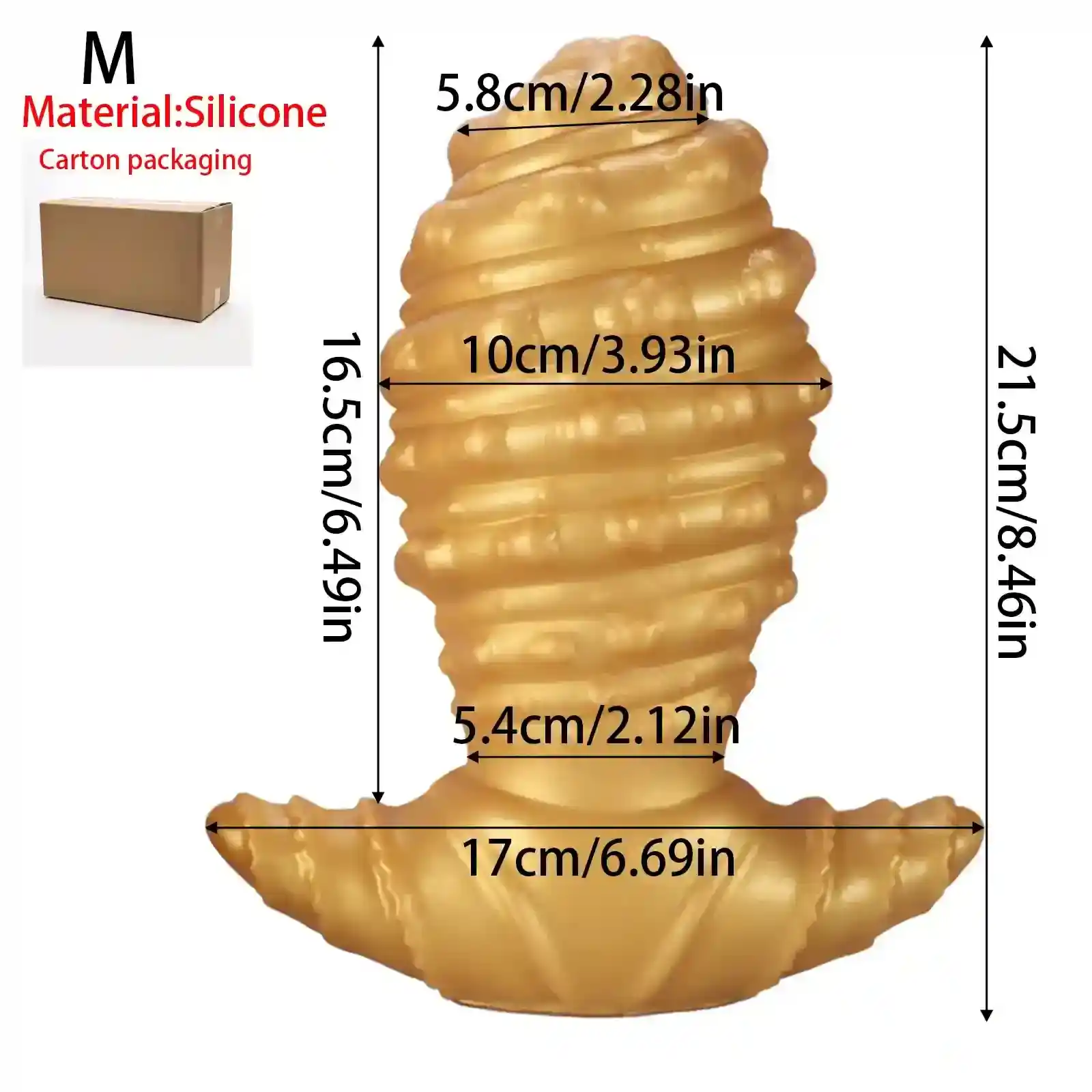 dilatateur anal silicone medical progressif