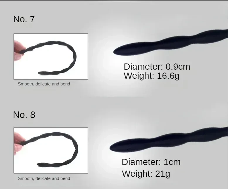 dilatateur uretral silicone noir