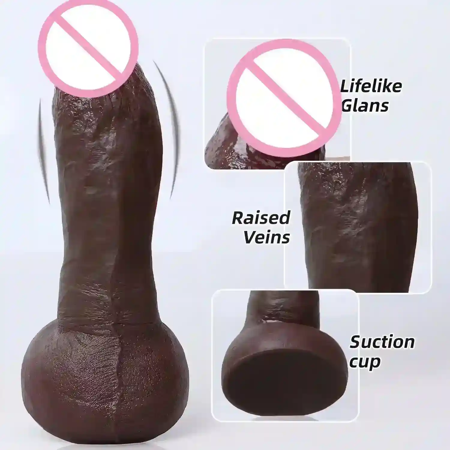 dildo anal 17cm avec ventouse