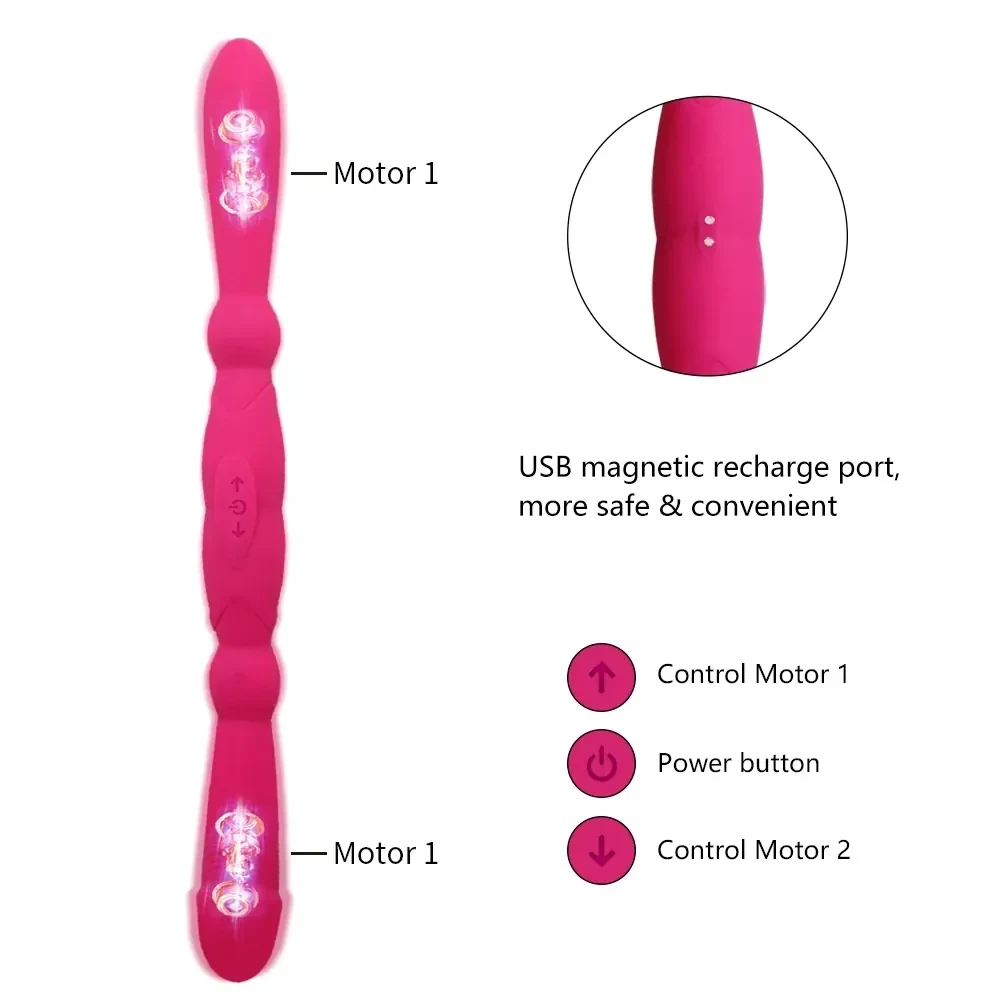 dildo double stimulation point g etanche