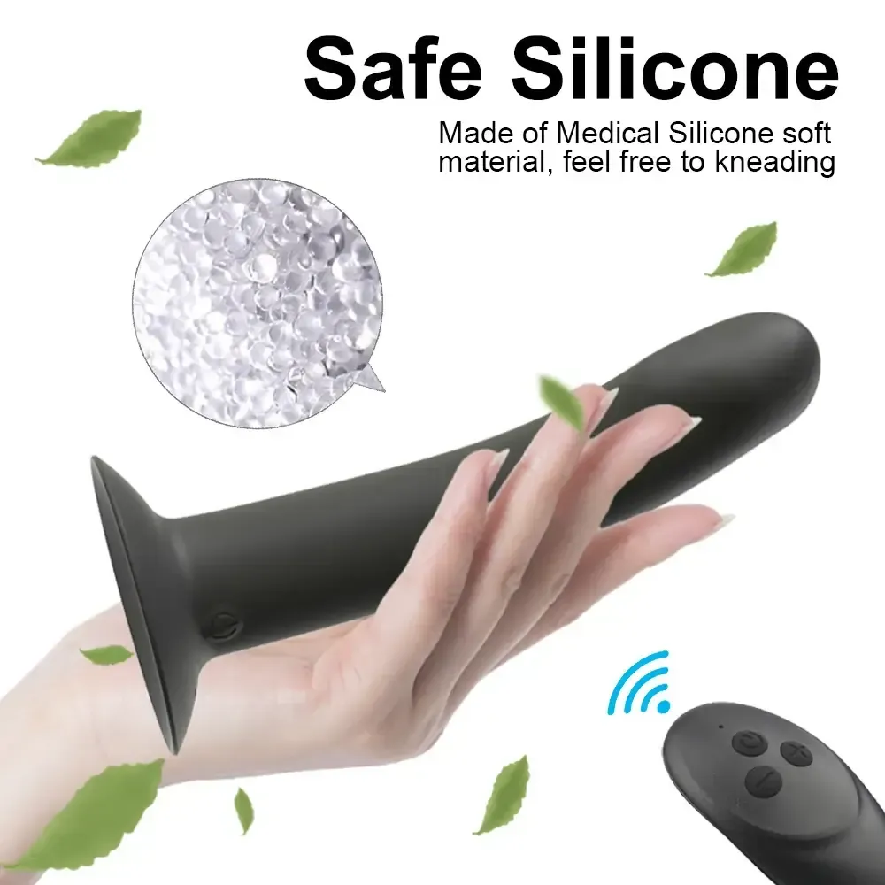 dildo en silicone avec telecommande