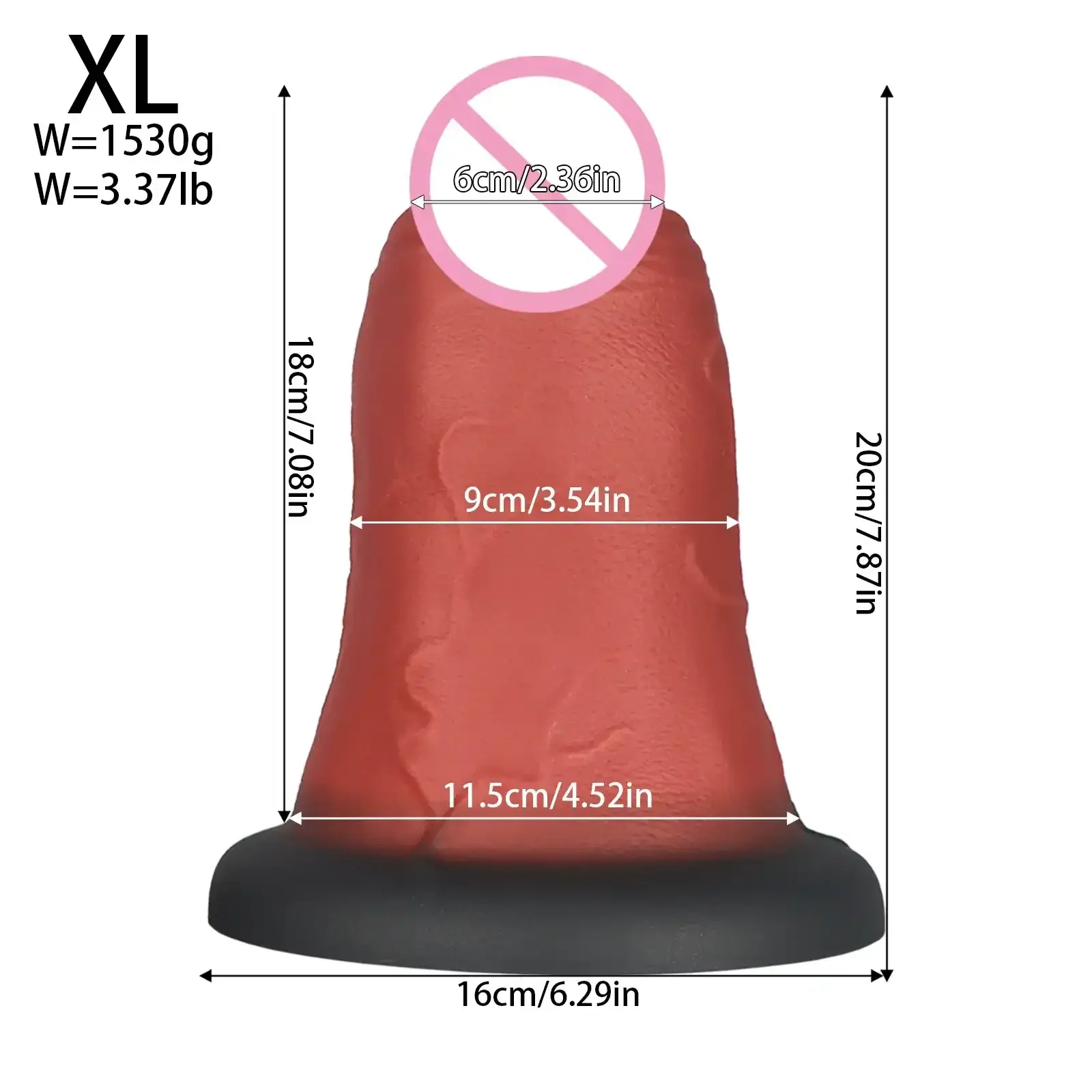 dildo fantaisie silicone ventouse forte