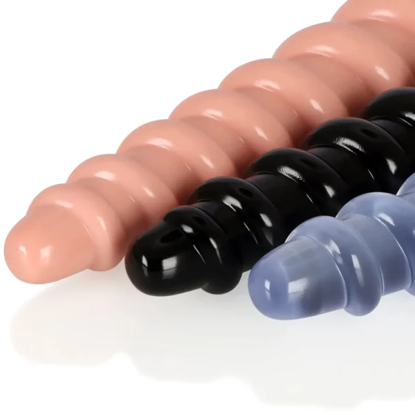 dildo plastique rigide spirale 21.3cm