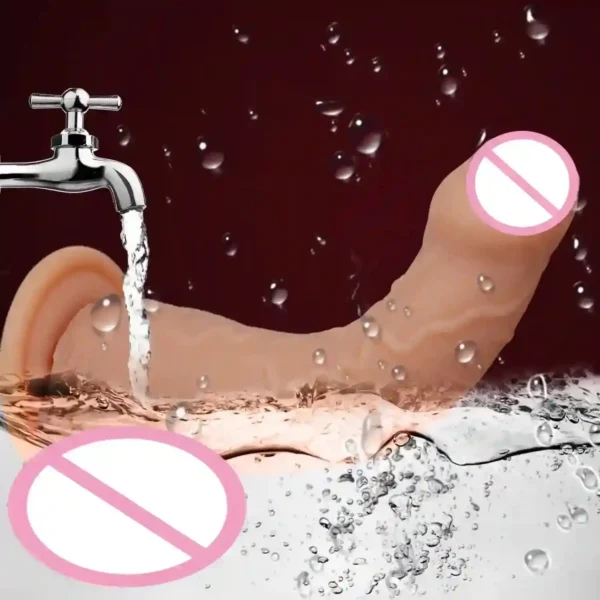 dildo réaliste morbide silicone