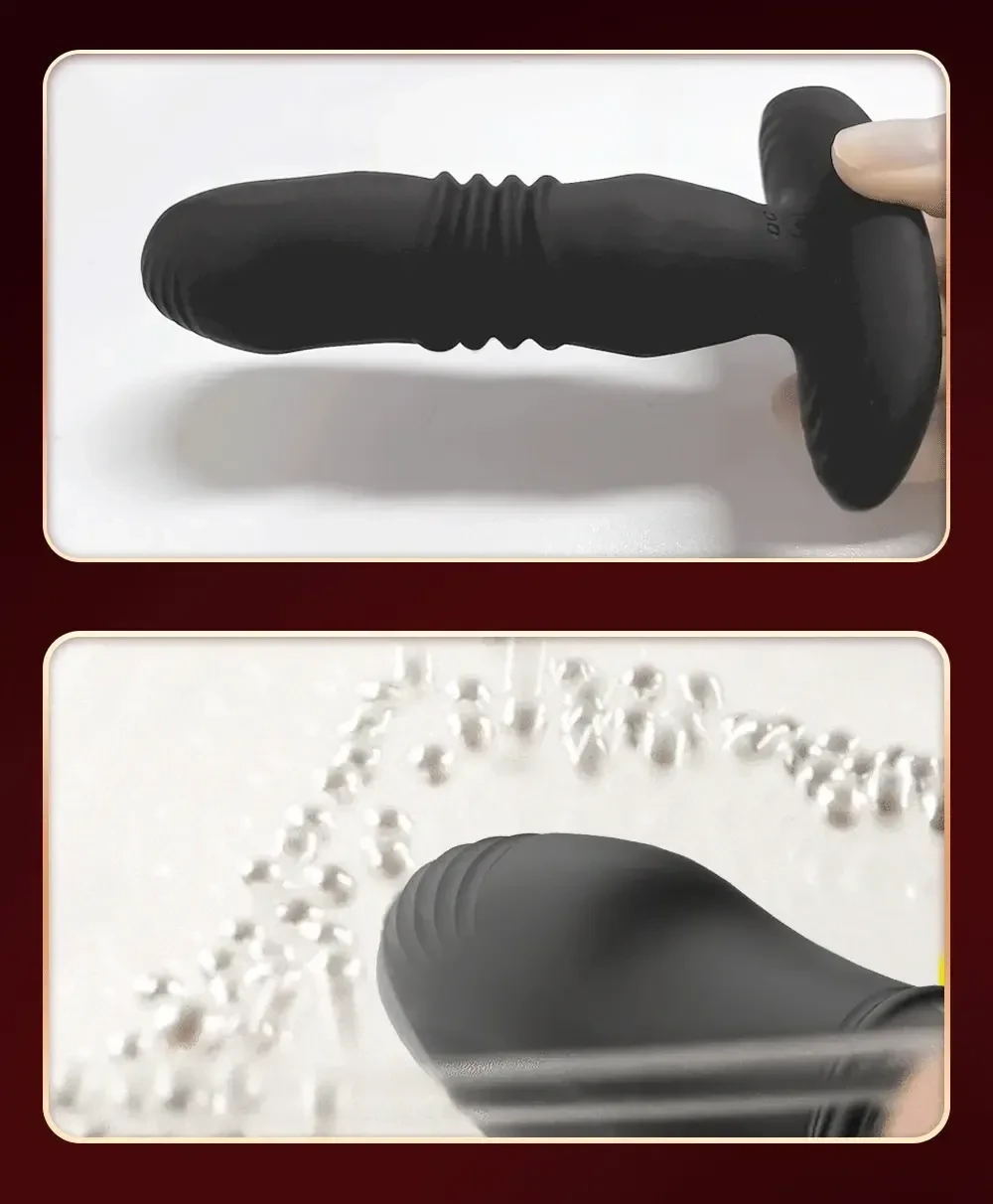 dispositif anal homme silicone medical 3 8cm