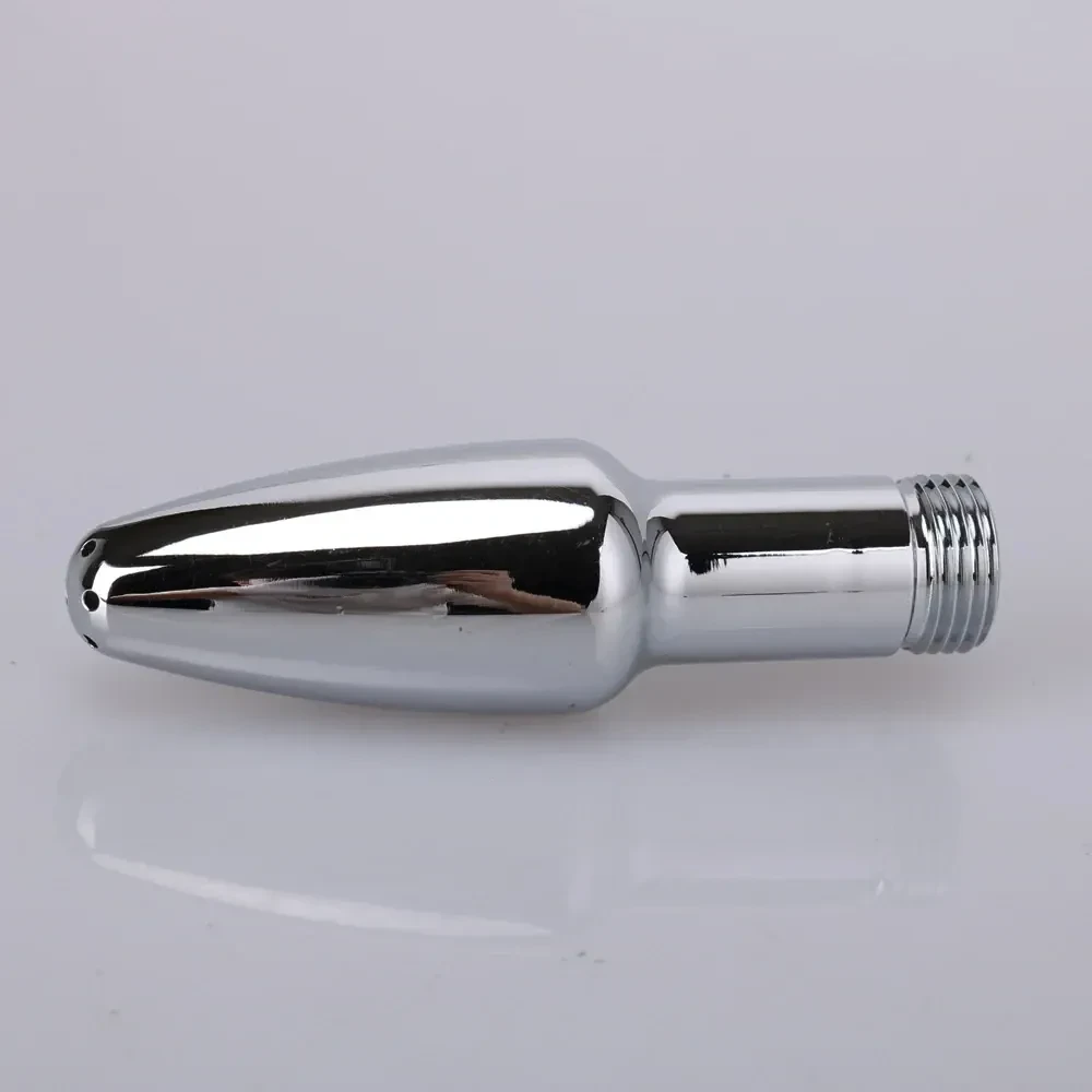 douche anale embout metallique argente