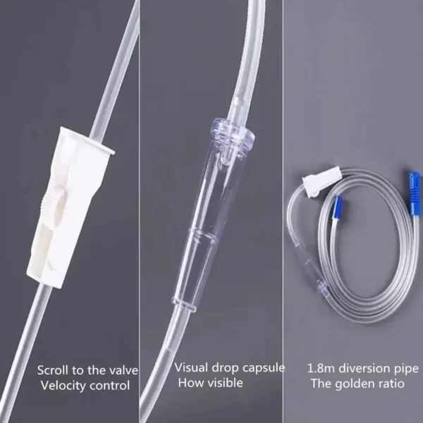douche rectale avec régulateur de débit