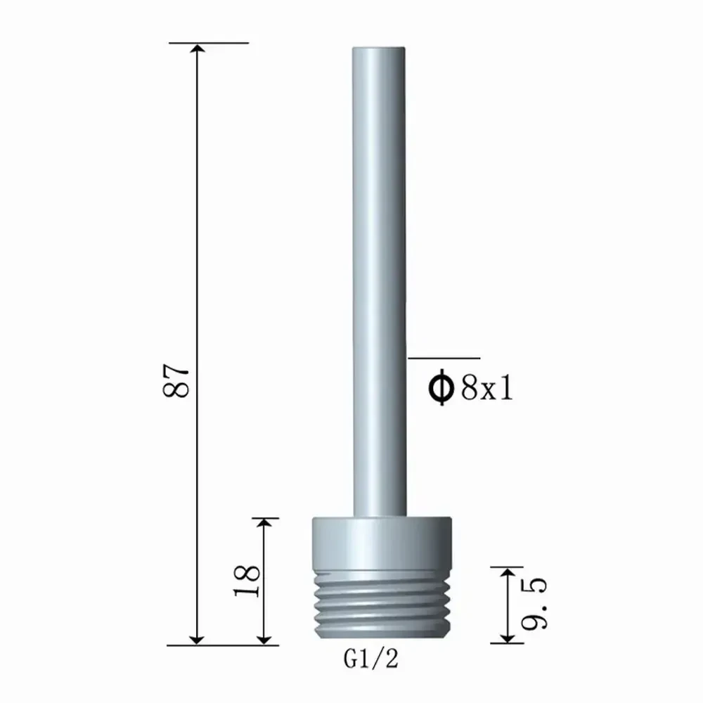 embout de douche anal en metal