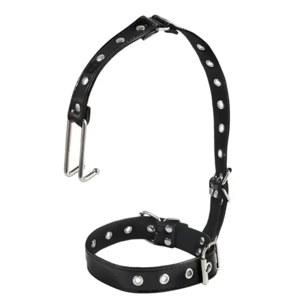 équipement bdsm cuir pu pour le cou