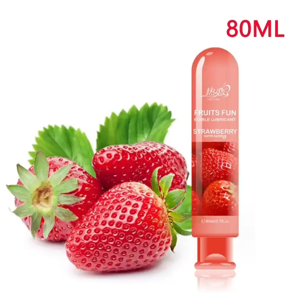 gel lubrifiant comestible saveur cerise