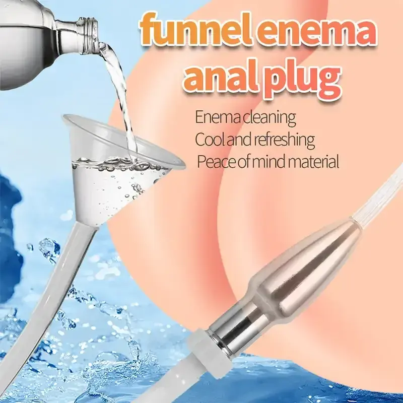gourde nettoyage anal silicone medical etanche