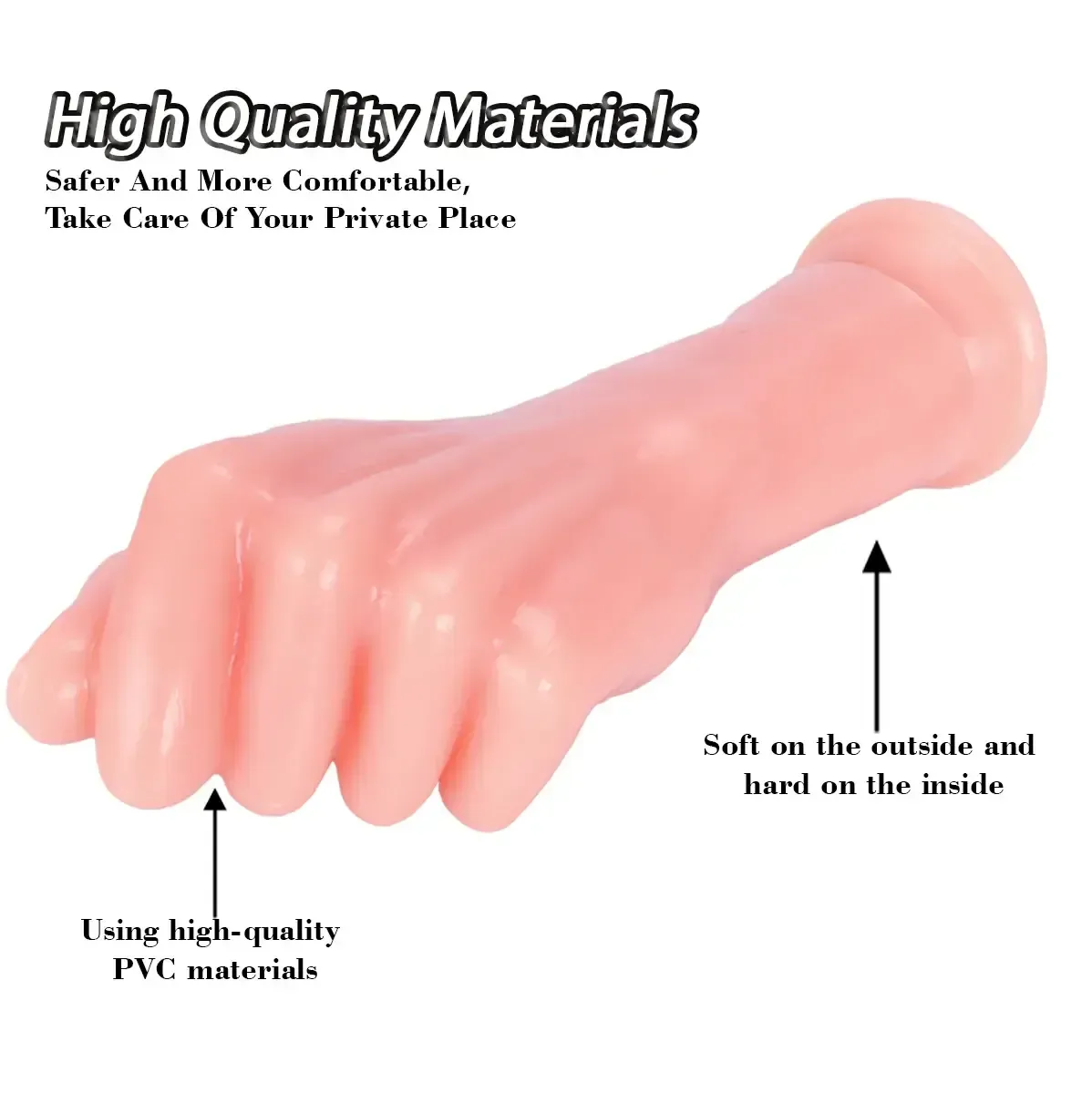 gros dildo bec de ventouse pvc
