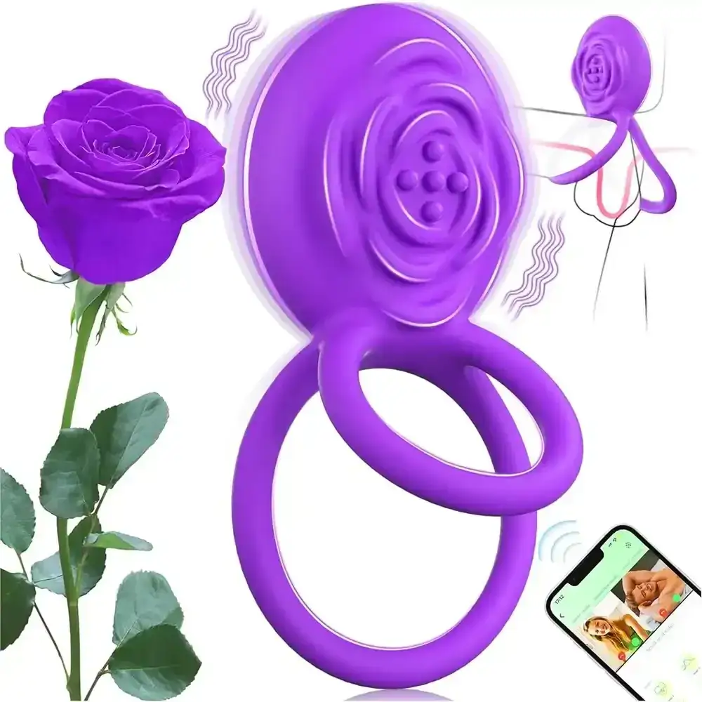 isensualflow fr anneau penien vibrant en silicone medical 2