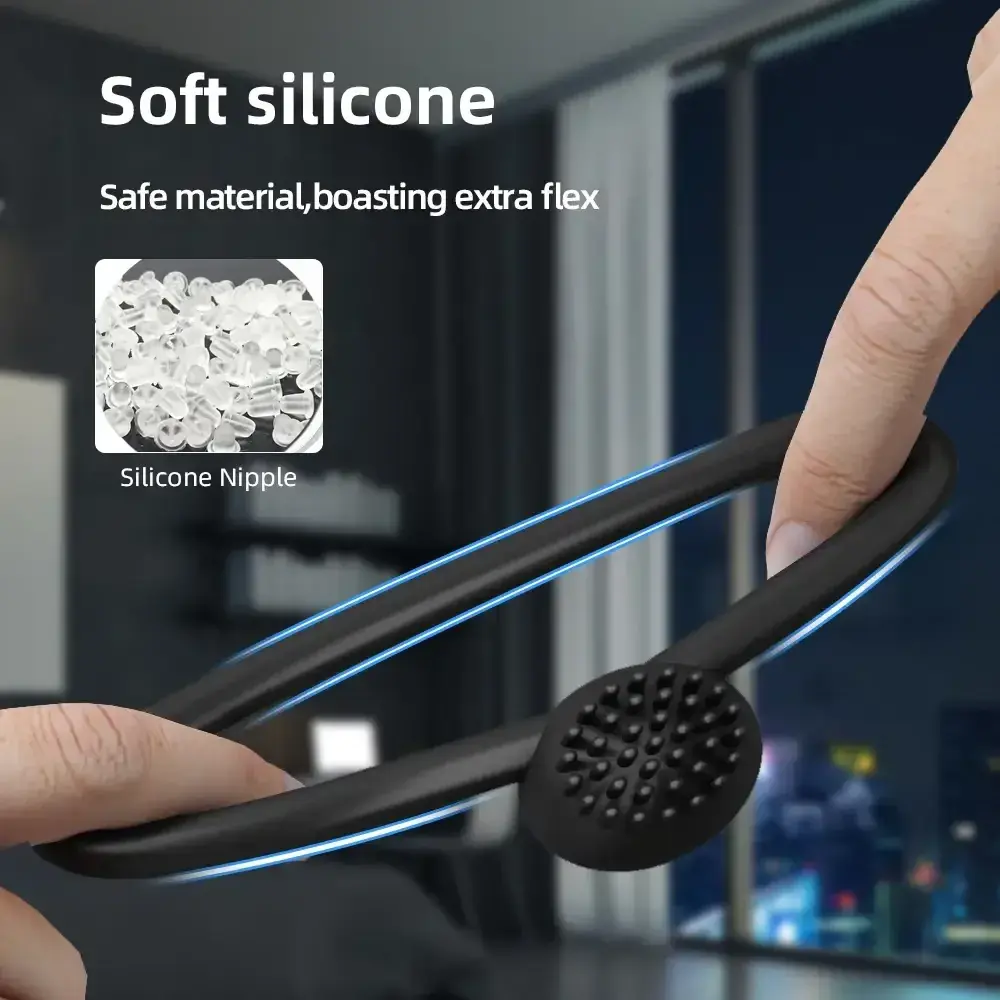 isensualflow fr anneau penien vibrant en silicone medical