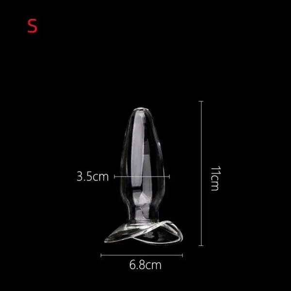 isensualflow fr dilatateur anal en verre lisse et creux