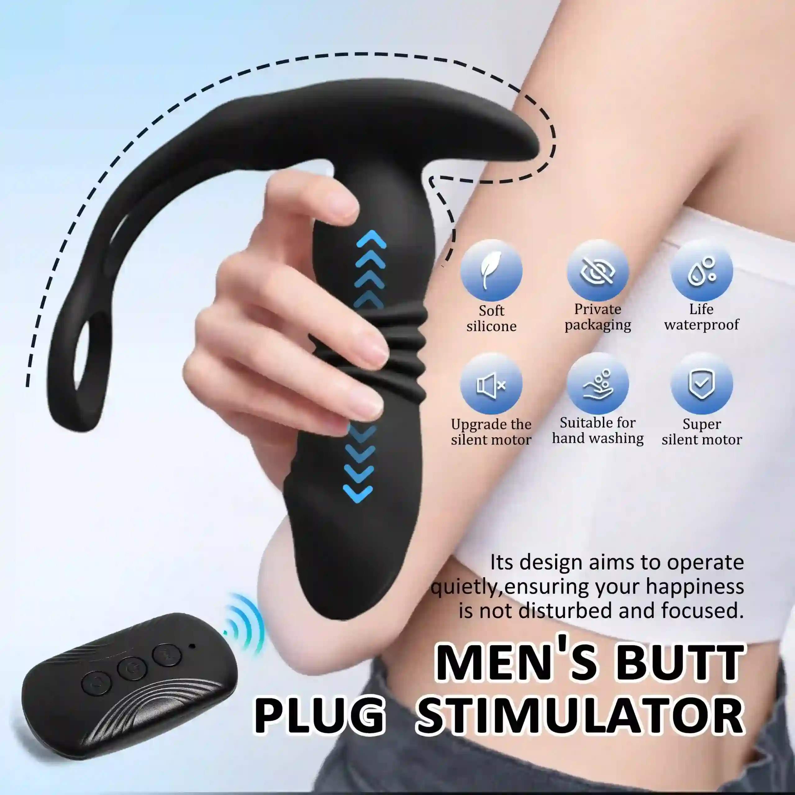 isensualflow fr masseur de prostate vibrant en silicone medical