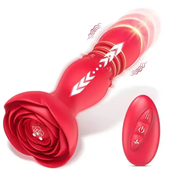 isensualflow fr plug anal rose silicone médical 122mm