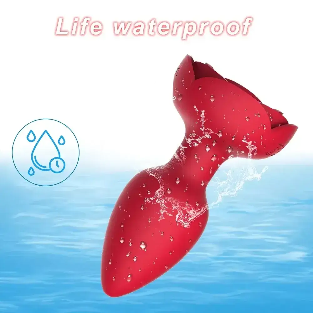 isensualflow fr plug anal rose silicone medical lisse