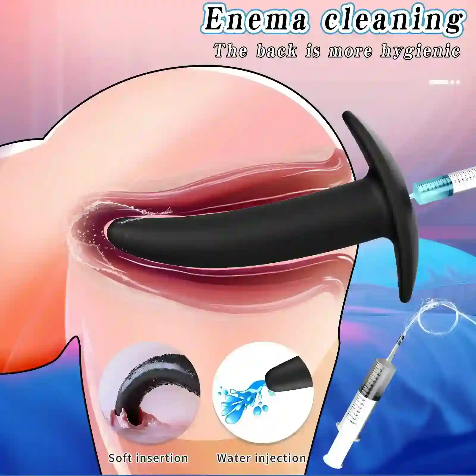 isensualflow fr plug anal silicone medical noir