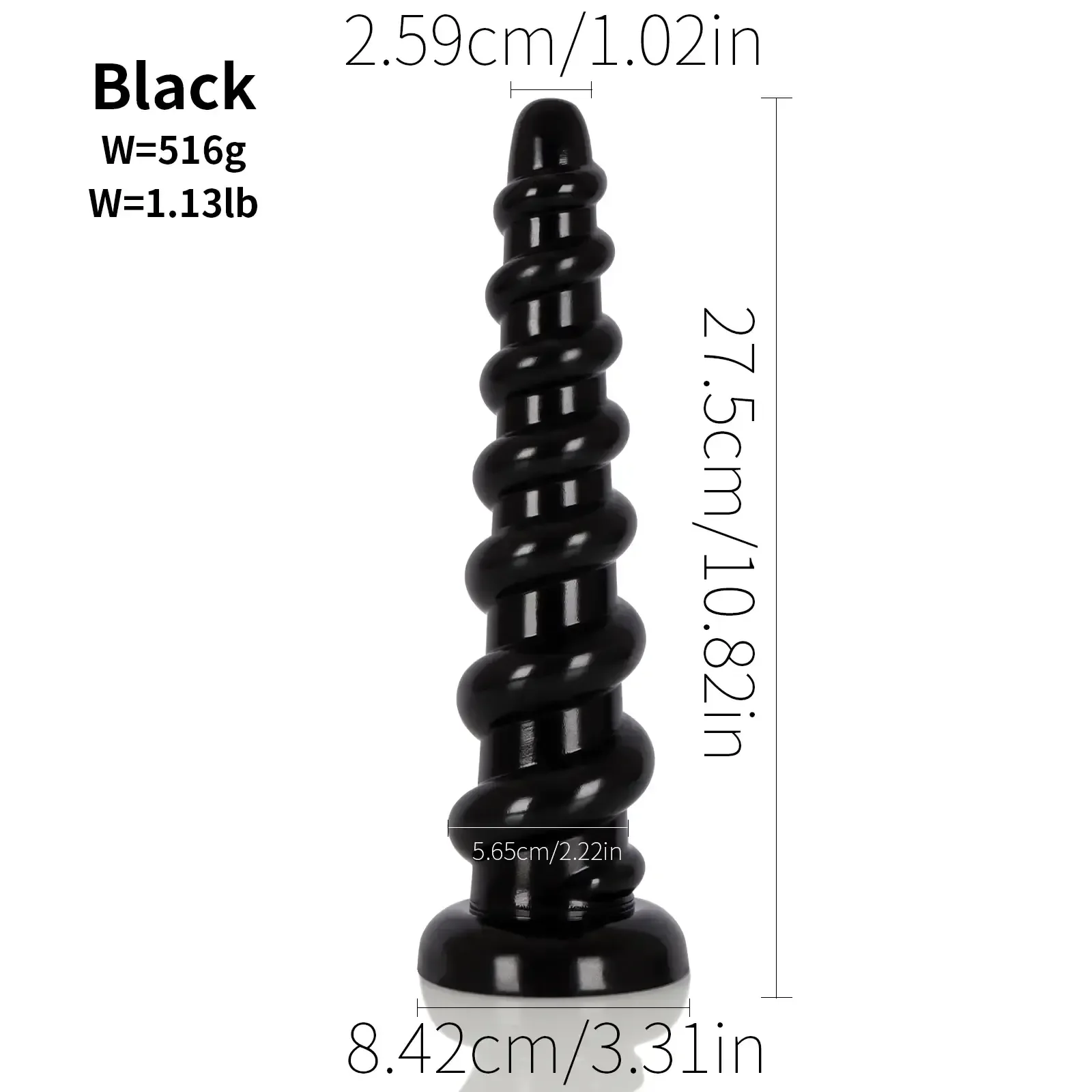 isensualflow fr plug anal spirale rigide plastique