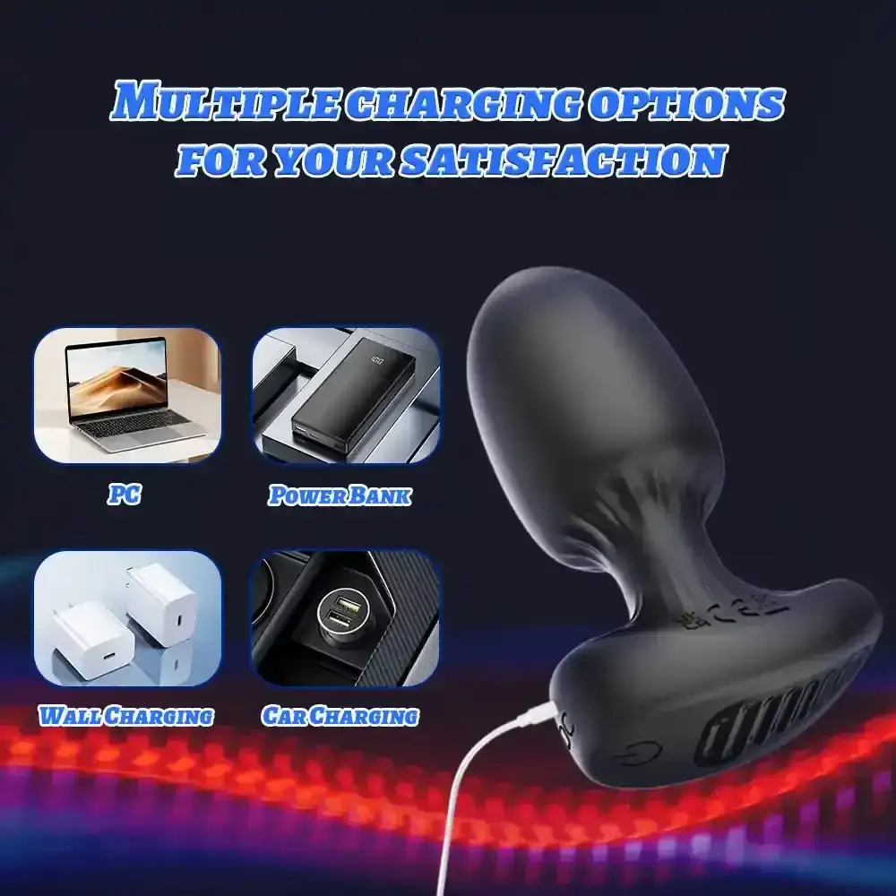 isensualflow fr plug anal vibrant en silicone medical 1