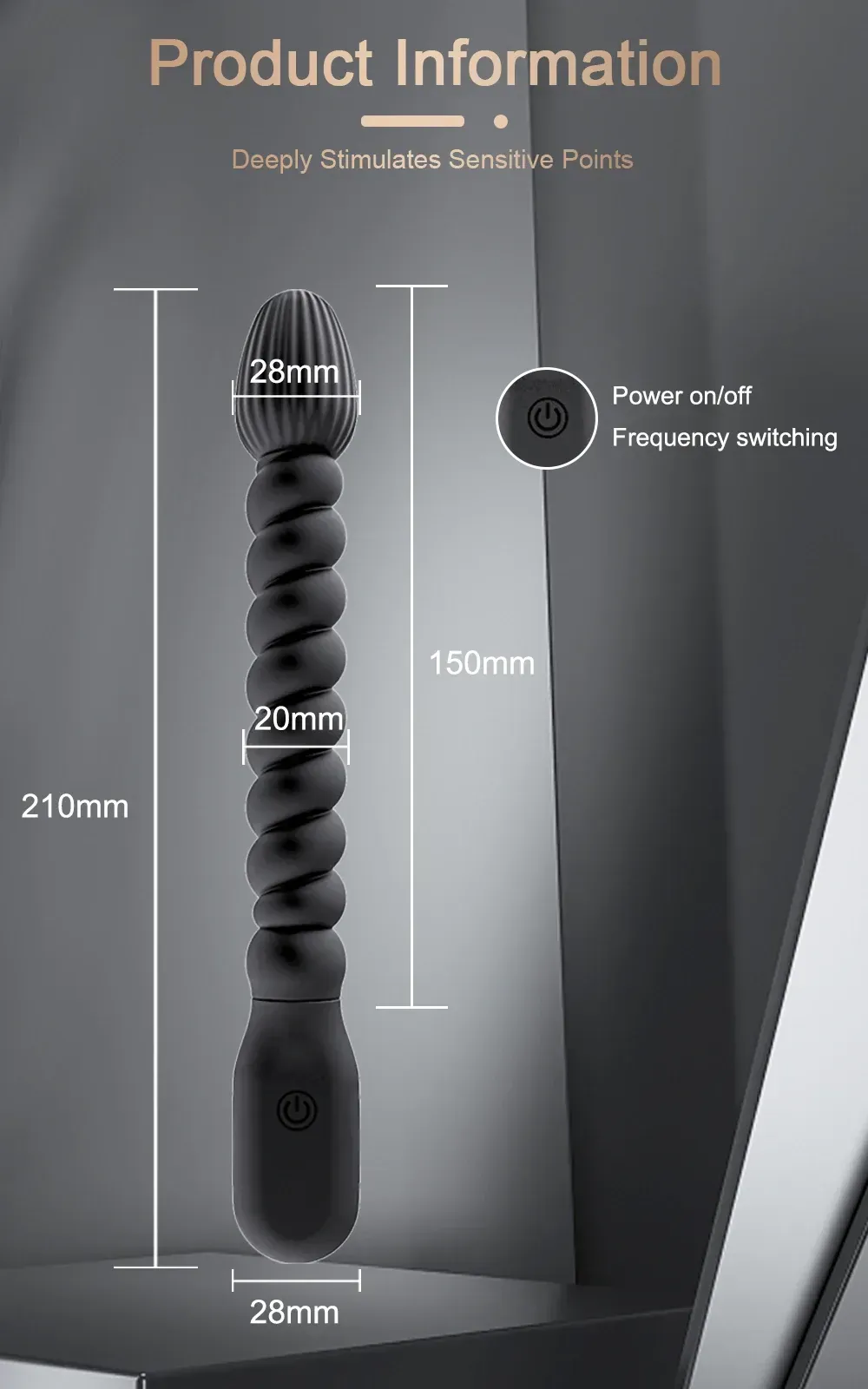 isensualflow fr plug anal vibrant silicone medical