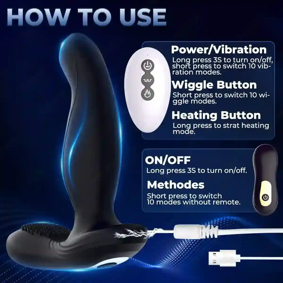 isensualflow fr plug anal vibrant silicone telecommande