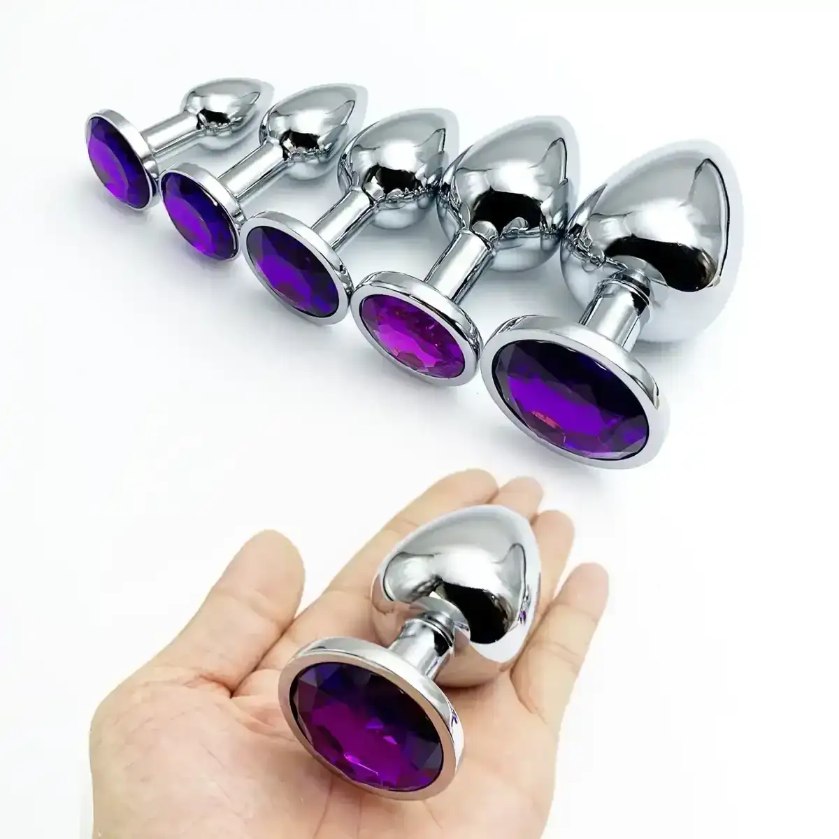 isensualflow fr plug anal violet profond en metal