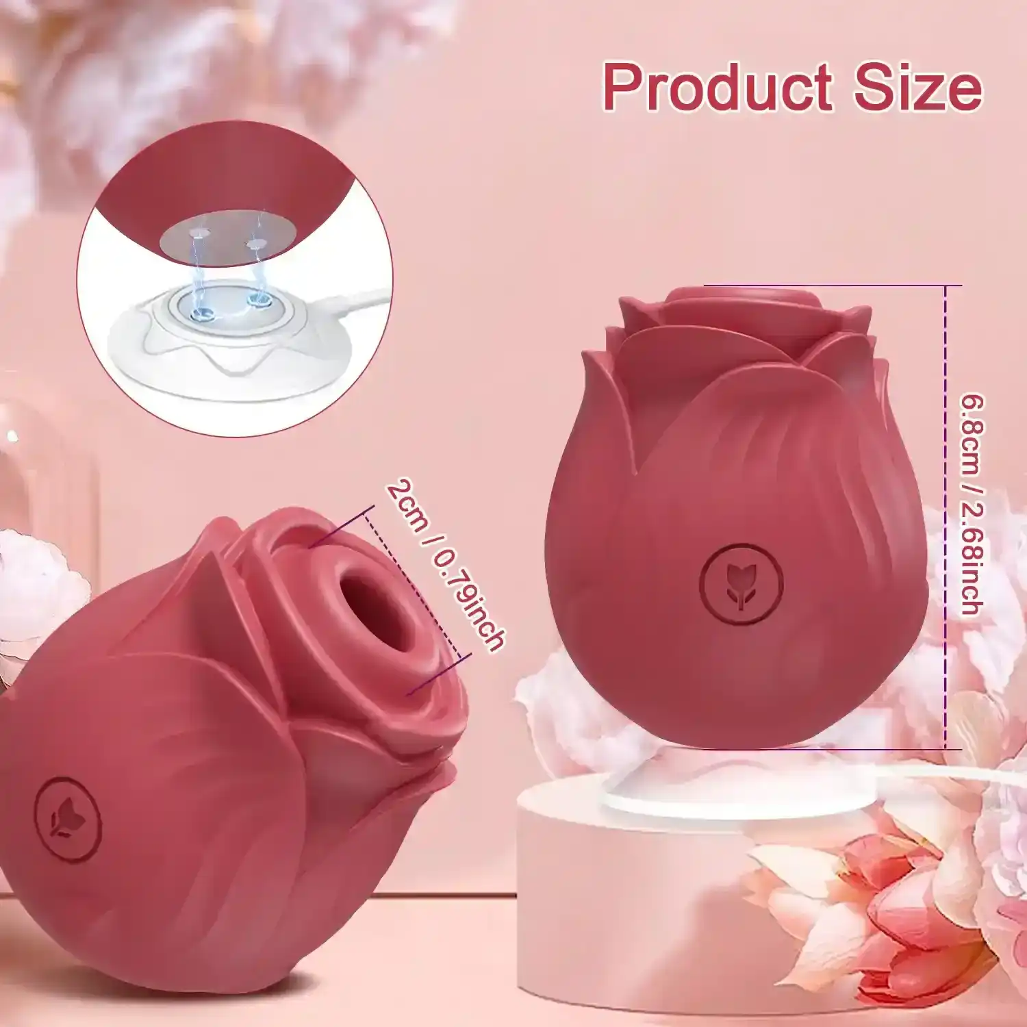 isensualflow fr stimulateur clitoridien rose en silicone medical 1