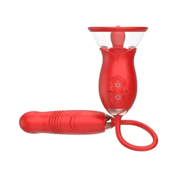 isensualflow fr stimulateur féminin rose avec dildo intégré