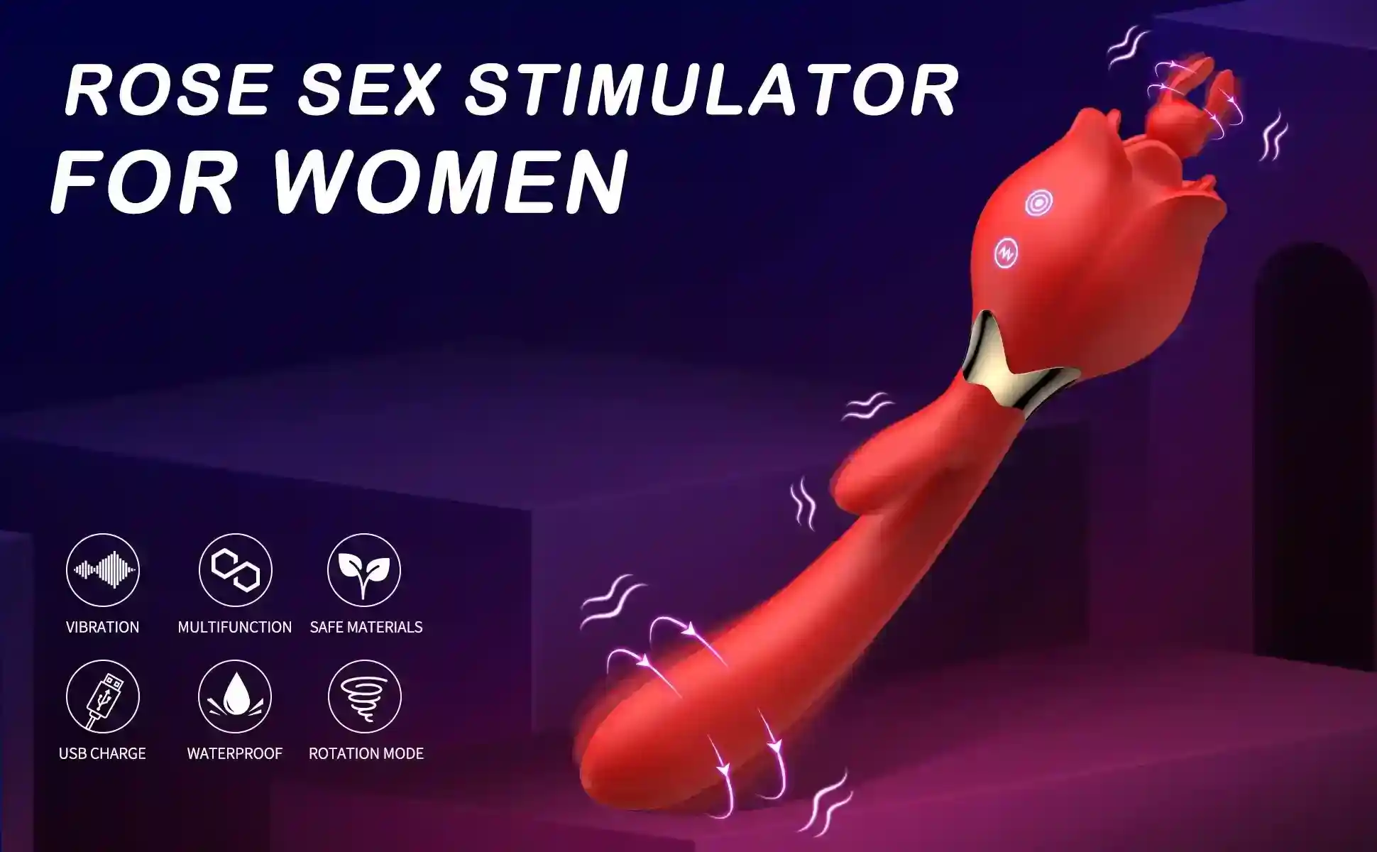 isensualflow fr vibrateur rose en silicone medical