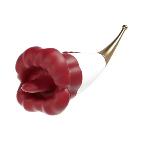 isensualflow fr vibrateur rose en silicone médical à tête lécheuse