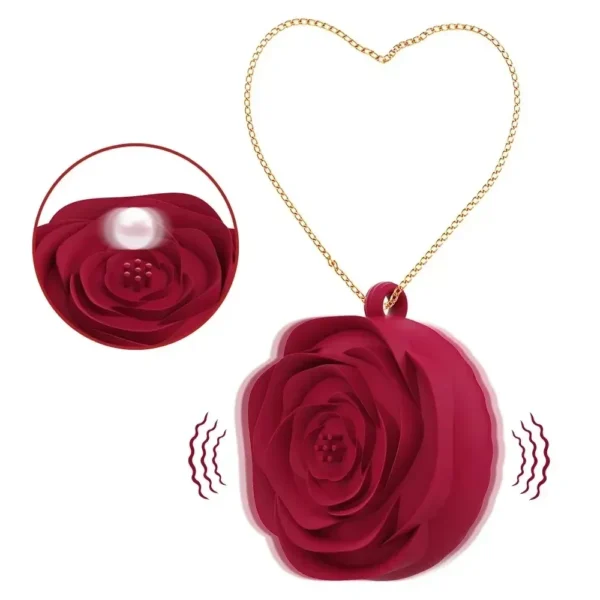isensualflow fr vibrateur rose en silicone médical compact