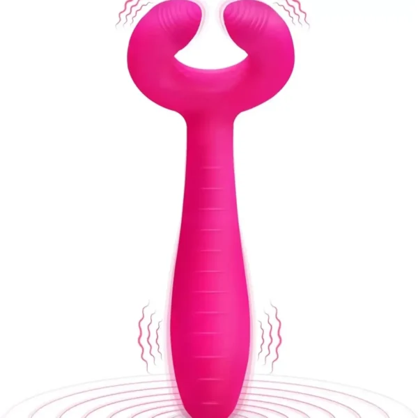 isensualflow fr vibromasseur incurvé silicone médical triple moteur