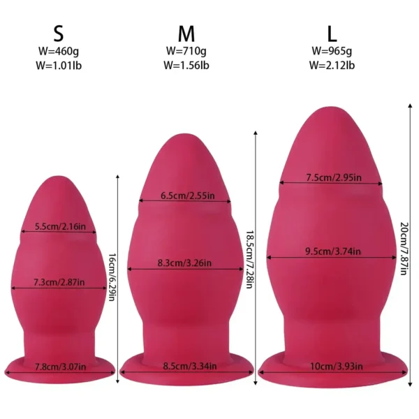 jeu anal progressif en silicone