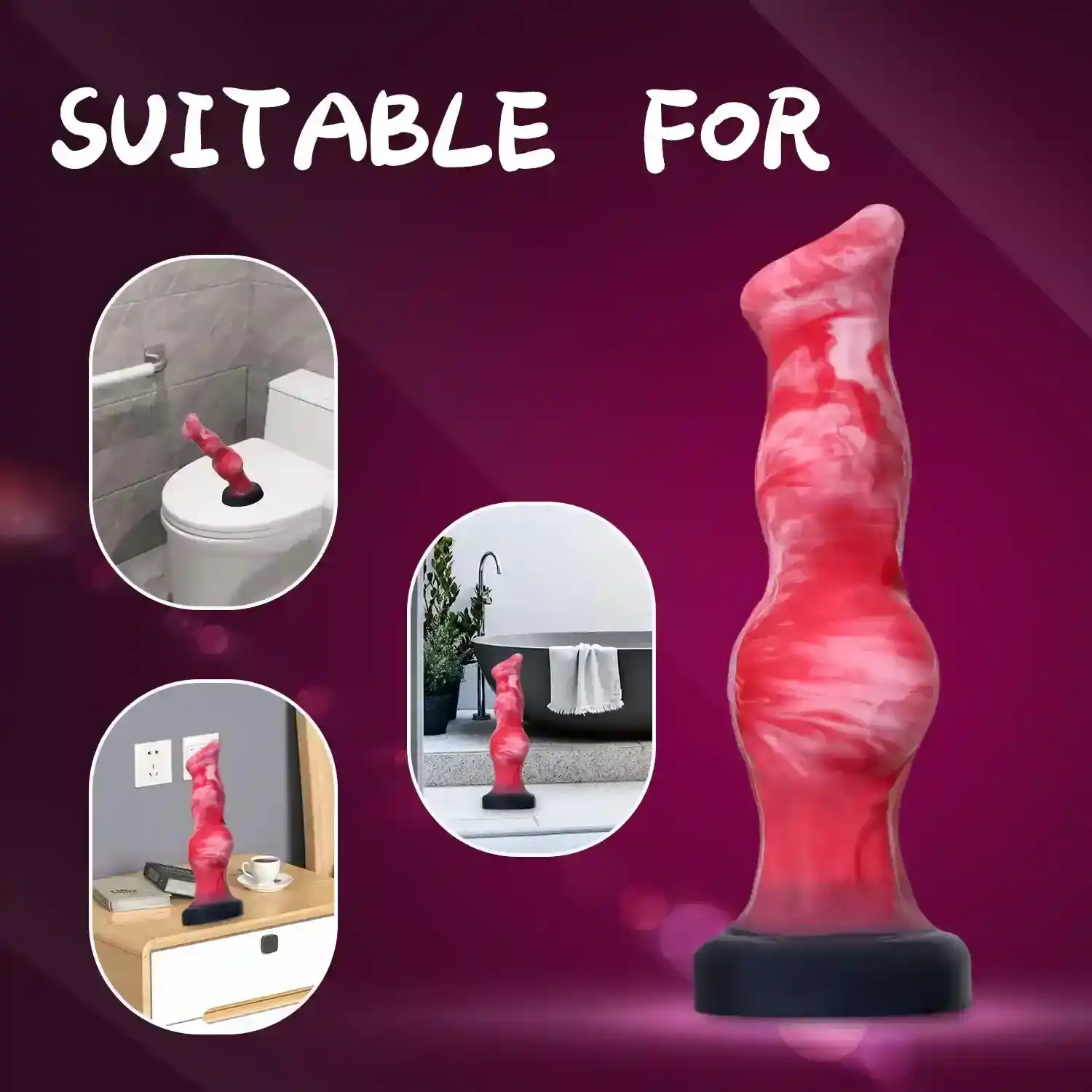 jouet anal phallique en silicone medical