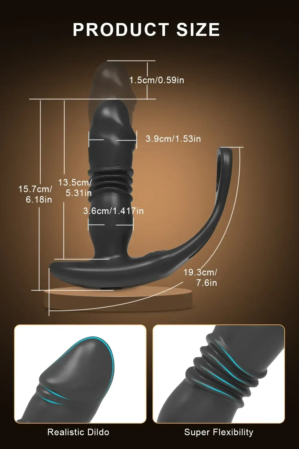 jouet anal vibration silicone controle longue distance