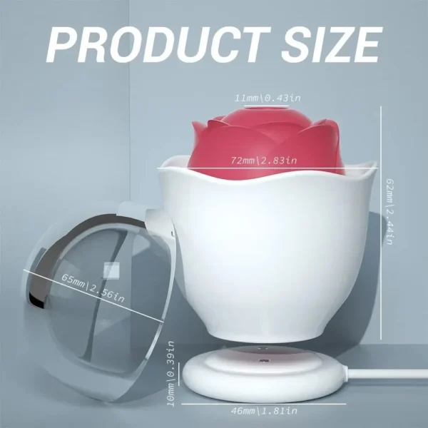 jouet clitoridien en silicone abs rose
