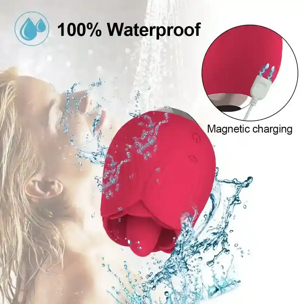 jouet clitoridien rose pour stimulation réaliste