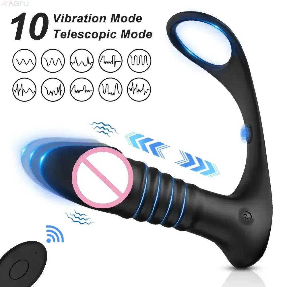 jouet homme silicone avec telecommande