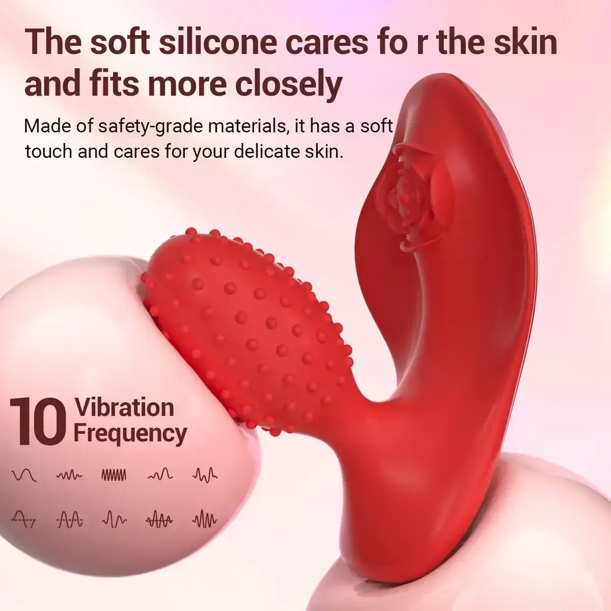 jouet intime en silicone medical discret