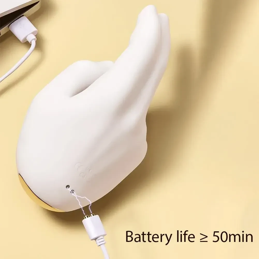 jouet intime point g silicone abdos blanc
