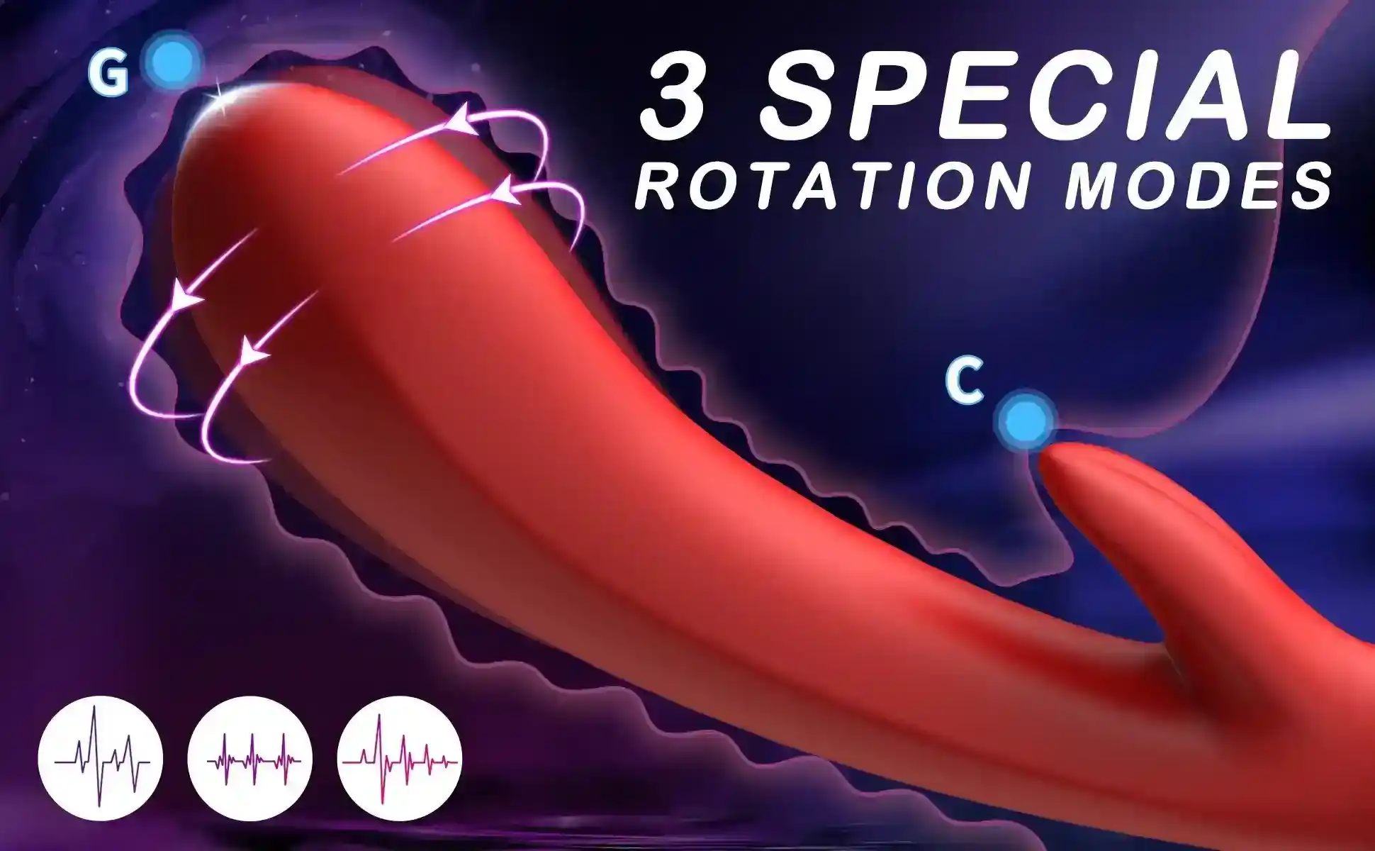 jouet intime rose double stimulation