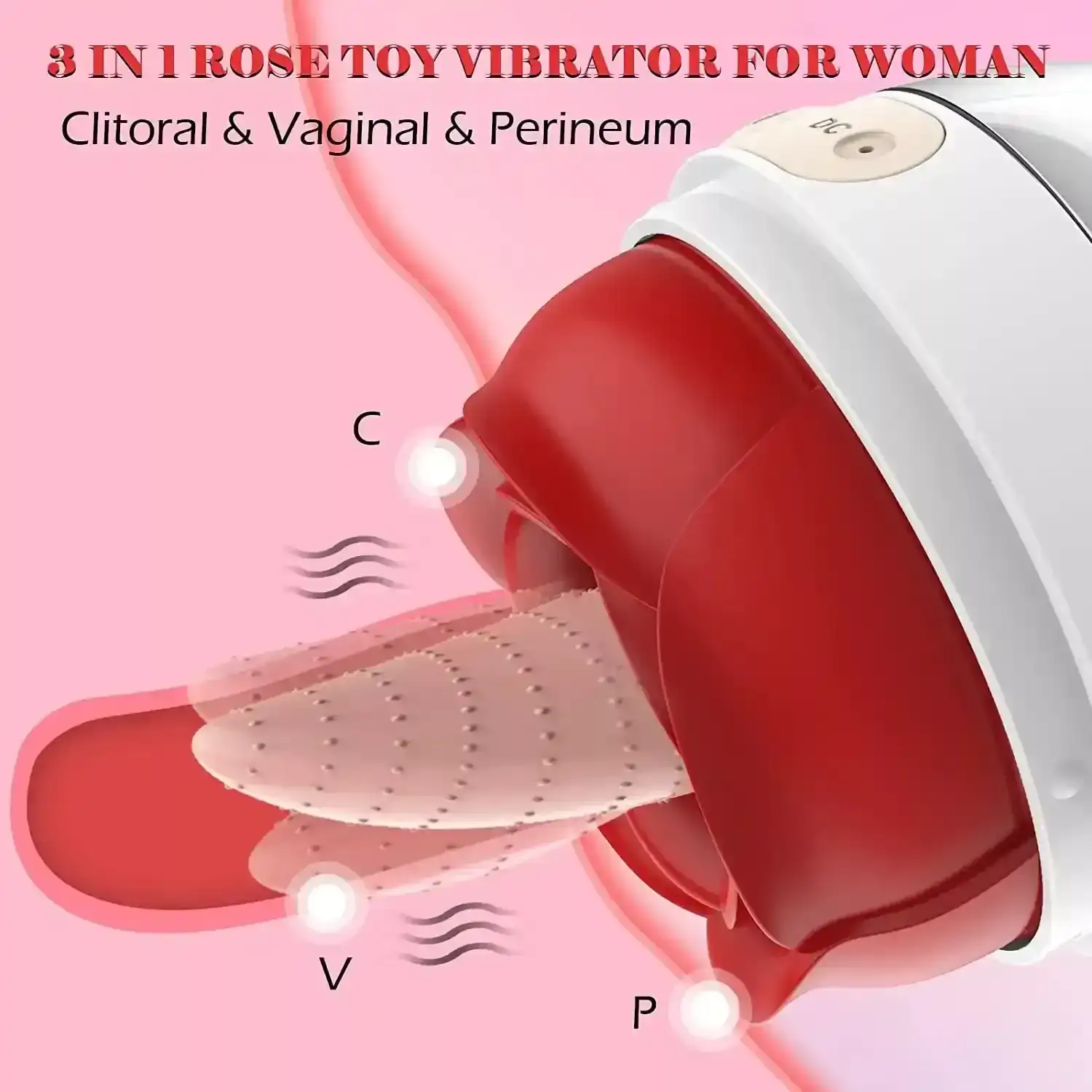 jouet intime rose pour femme rechargeable