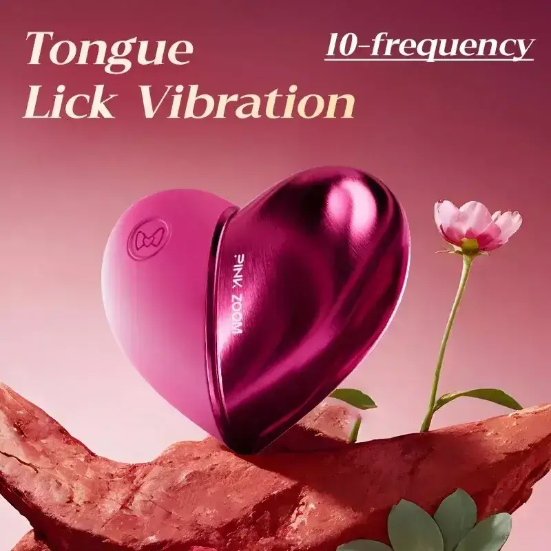 jouet intime rose stimulation langue realiste