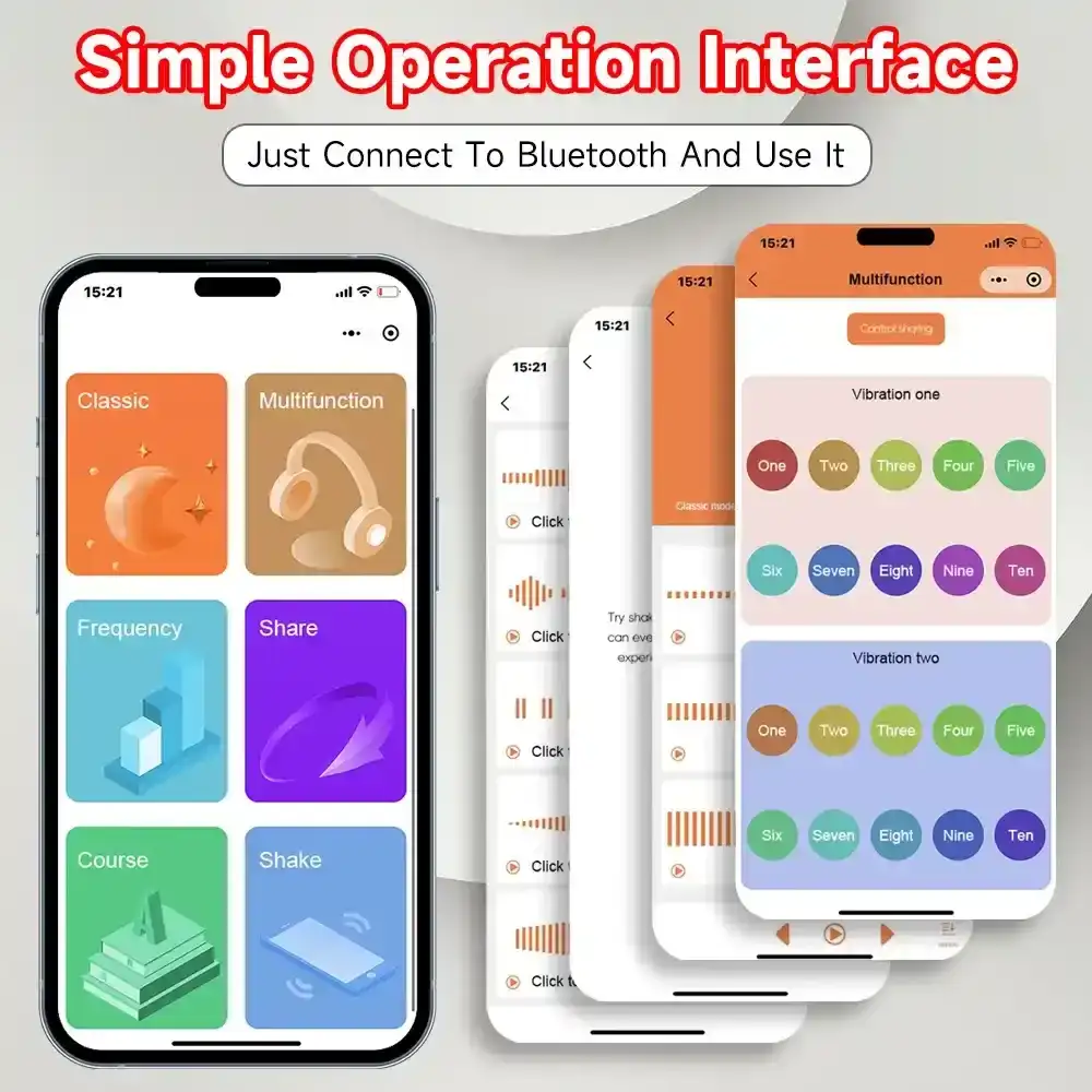 jouet intime silicone app controle double orgasme