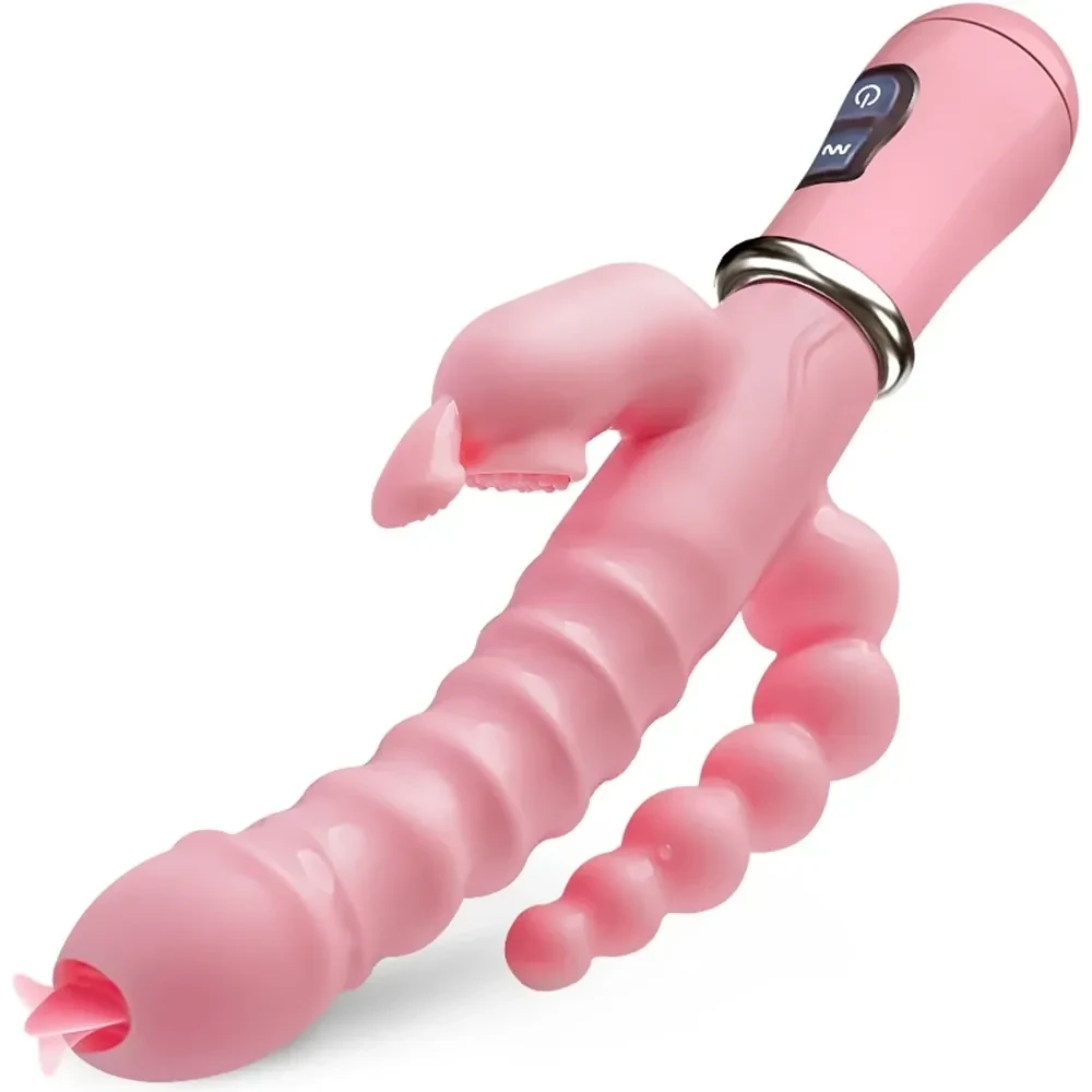 jouet intime silicone rose a multiples modes