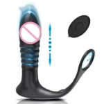 jouet masculin silicone massage anal télécommandé