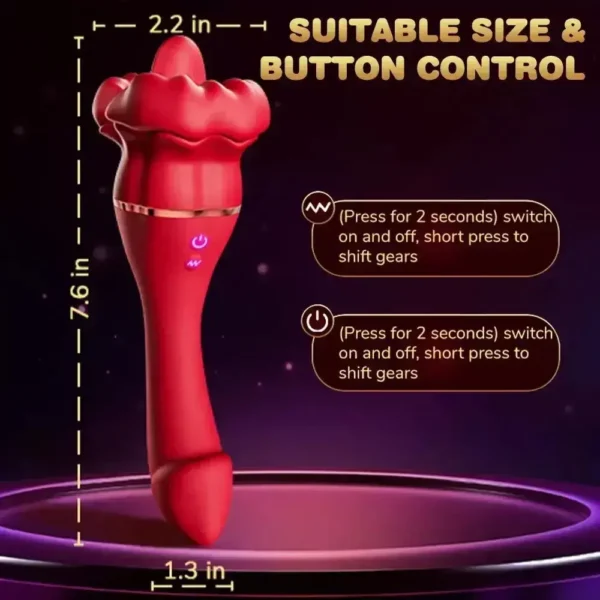jouet rose en silicone doux vibrante