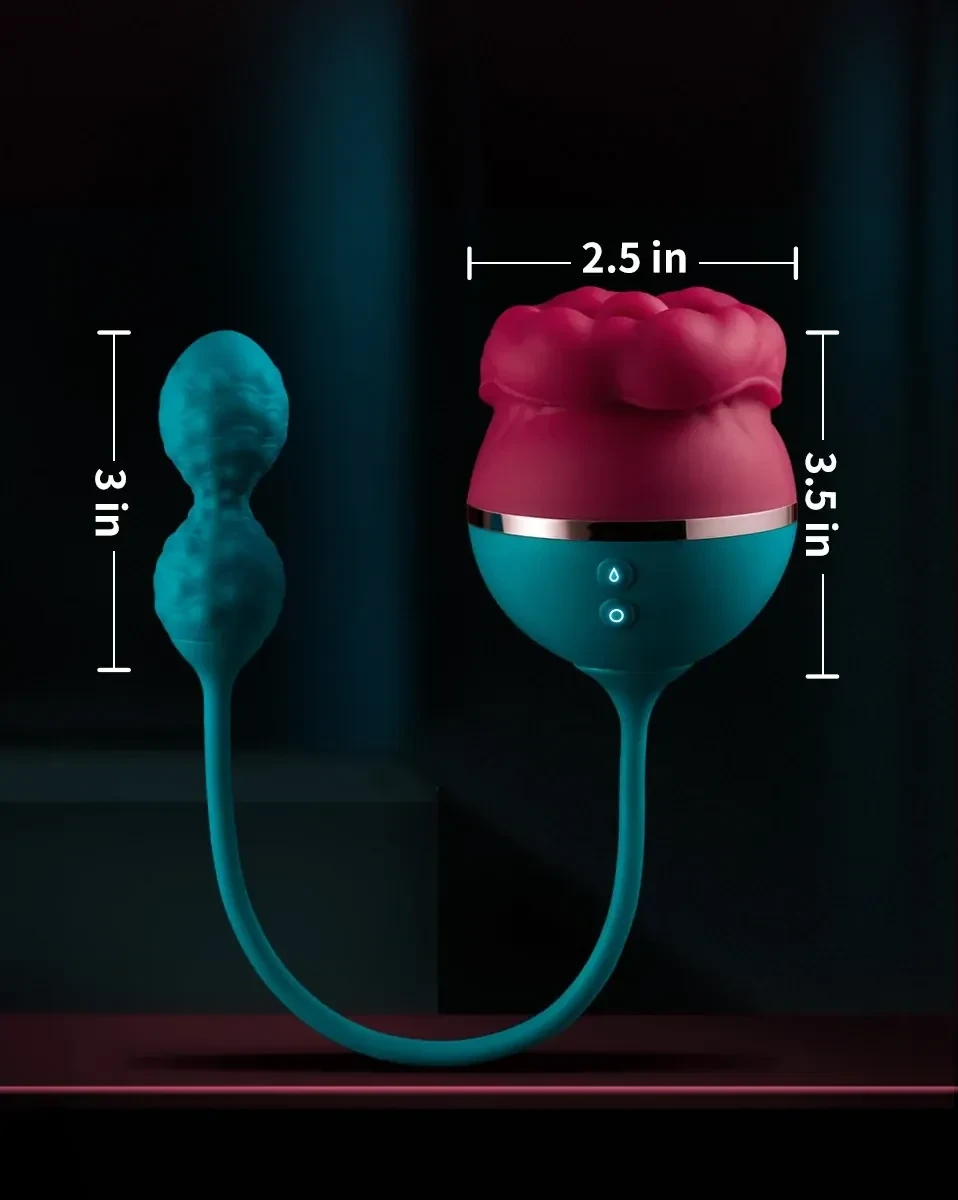 jouet rose silicone langue incurvee